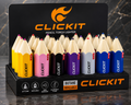 CLICKIT Pencil Jet Torch Lighter 20 piece
